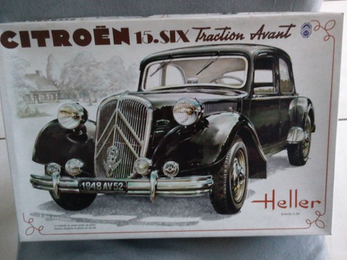 Maquette citroen traction - maquette,