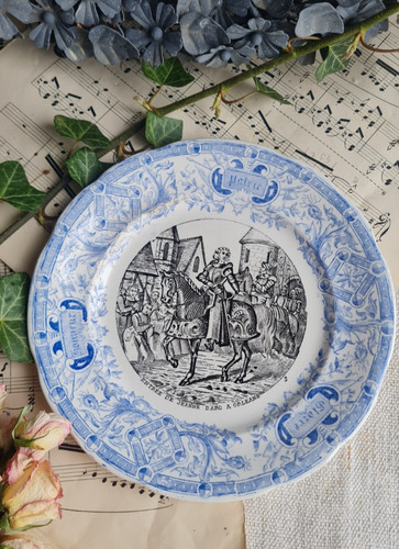 Ancienne assiette - ancienne,