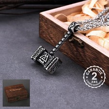 Collier pendentif homme - collier, viking