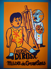 DI ROSA Hervé FIGURATION NARRATIVE Affiche originale poupée peintre Doll art