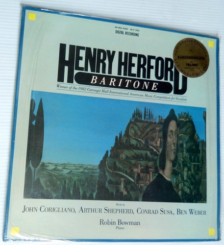 Henry herford baritone - herford, lp