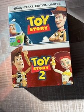 Coffret Collector 2 DVD Toy Story 1 & 2 Walt Disney Pixar VF Pop Up art TBE