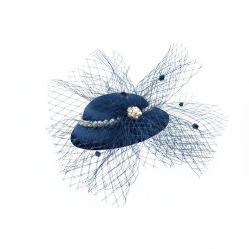 Bibi plumes voilette - à,