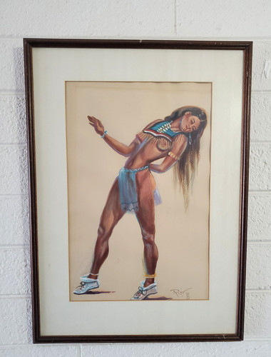 Vintage art erotica - erotica, print