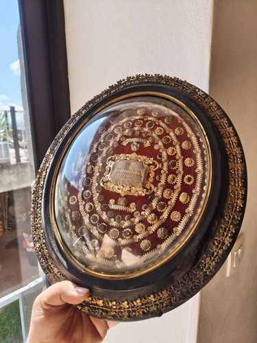 Grand reliquaire ancien - ancien,, rare