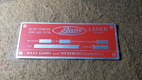 Tracteur chargeur frontal baas - chargeur,