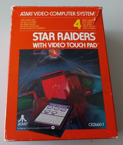 Jeu atari 2600 - atari, raiders"