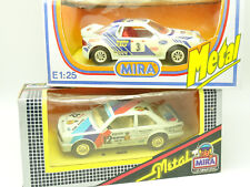 Mira 1/25 1/24 - Lot BMW M3 E30 N°12 + Ford RS200 Rallye