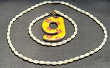 NEUFS COLLIER BLANC NACRÉ