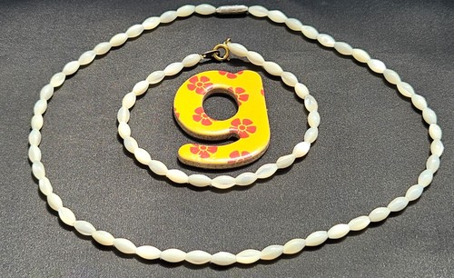 Neufs collier blanc nacré - blanc,