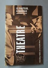 L'AVANT SCENE THEATRE  N° 725 - 1er/03/1983 - LE FAUTEUIL A BASCULE