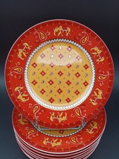 GENEVIÈVE LETHU - 8 ASSIETTES