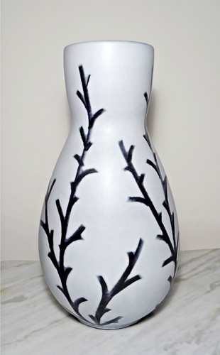 Vase ceramic signed - vase,
