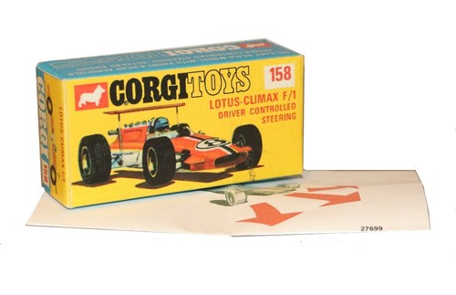 Corgi toys boîte box - , repro
