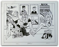 Affiche Sérigraphie Dany