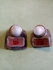 PEUGEOT 203  Paire de feux AR accessoires à restaurer entièrement