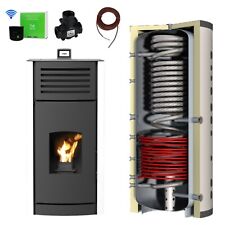 Granulés / Chaudière à Pellets 12 Kw Blanc Avec Hygiene-Pufferspeicher Chauffage