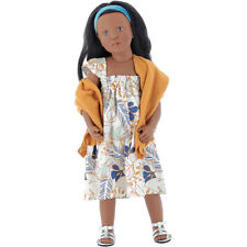 Poupée Finouche 48 cm noire Candice par Sylvia Natterer - Petitcollin 674820