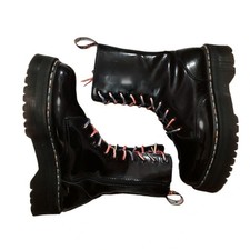 Martens platform boots - platform,