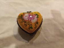 Boite Pilule Porcelaine Art