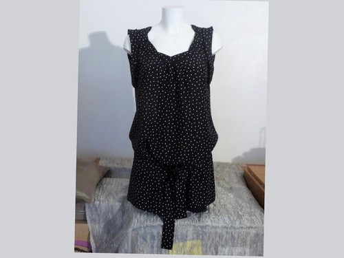Tunique robe noir - noir, à