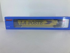 JOUEF HJ4119 TGV LA POSTE GRAND LOGO HIRONDELLE VOITURE INTERM , ECHELLE HO 1/87