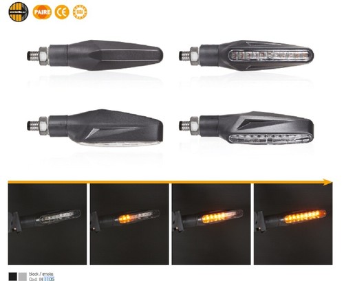 Couple clignotants led - de,
