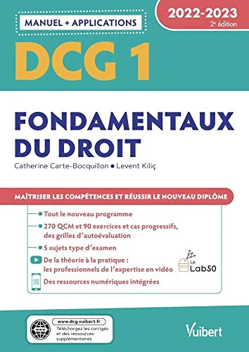 Dcg fondamentaux du - dcg, droit