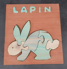 Jeux en bois fait main en