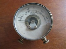 Ampèremètre SGDG 1930/40 - Cuivre/laiton