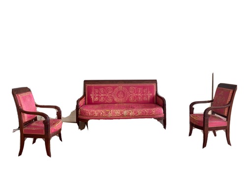 Mobilier salon empire - mobilier,