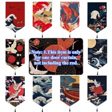 Rideau Noren Triangle De Porte