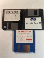 Lot De 3 Disquette Atari Lacie