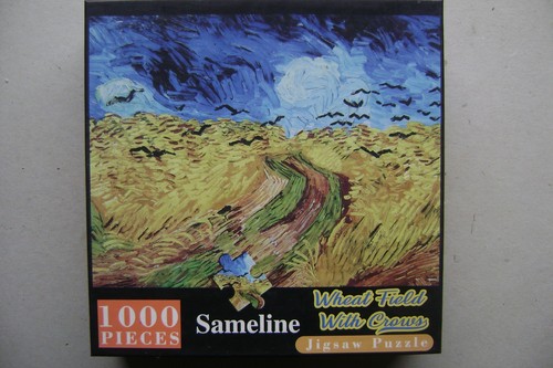 Puzzle van gogh wheat field - gogh, "wheat