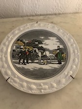 Lot de 2 assiettes anglaises