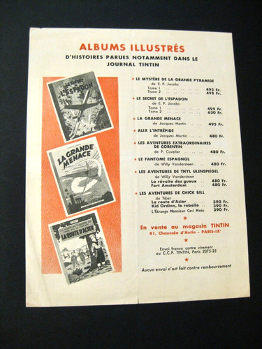 Lombard flyer publicitaire
