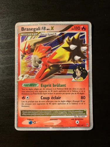 Carte pokémon braségali - pokémon,