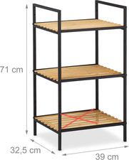 Étagère de cuisine en bois