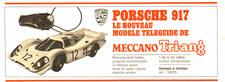 PUB  MINIATURE " PORSCHE 917