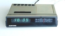 Auritone Radio-Réveil FM Publicitaire - Bon État- Fonctionnel -Vintage 