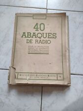 40 Abaques de Radio Pour La