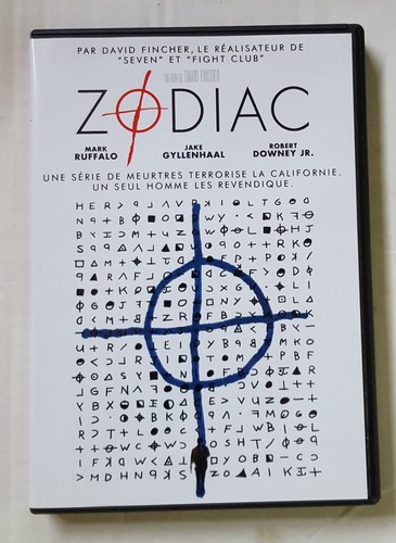 Dvd zodiac jake gyllenhaal - dvd, /