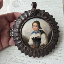Portrait MINIATURE 1840