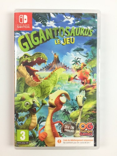 Gigantosaurus jeu nintendo - le,