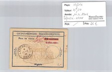 BILLET ALGÉRIE - 3.50 FRANCS