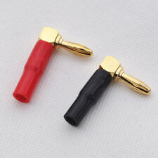 8pcs 4mm Angle Droit Prises