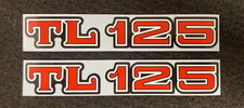 HONDA TL125 SIDE PANEL DECALS