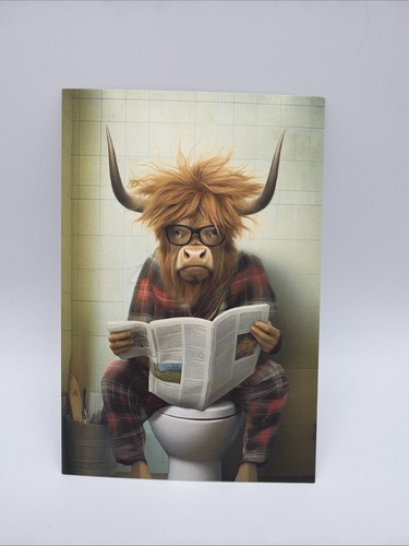 Affiche humoristique vache - affiche,