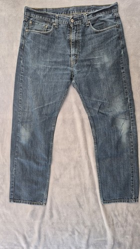 Levi straight blue denim - straight,