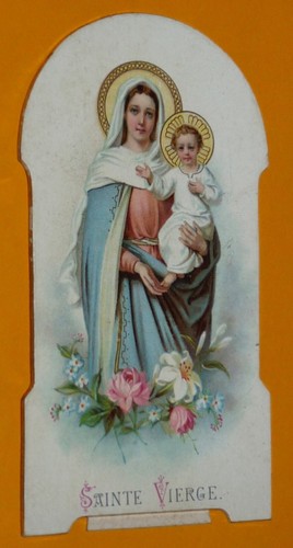 Image pieuse 1880 - pieuse, petit